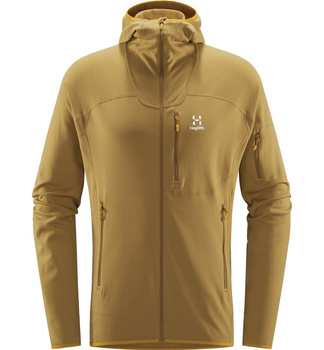 Wool Blend Hood Men, Cinnamon Brown