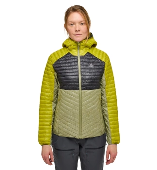 L.I.M Mimic Hood Women Aurora/Thyme Green