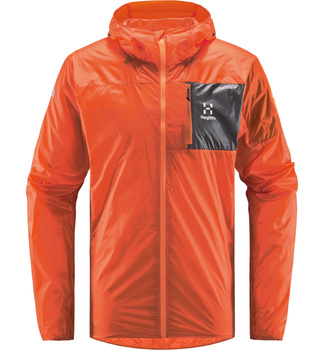 L.I.M Shield Hood Men, Flame Orange/Magnetite