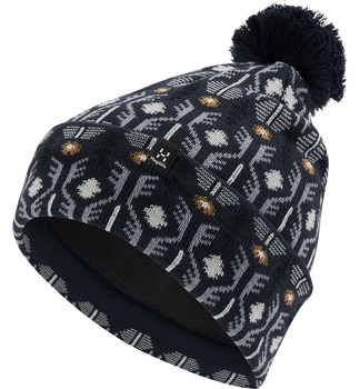 Mountain Jaquard Beanie, Tarn Blue Pattern