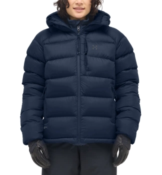 Rosson Down Hood Women Tarn Blue