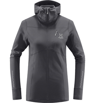 L.I.M Mid Comp Hood Women, Magnetite