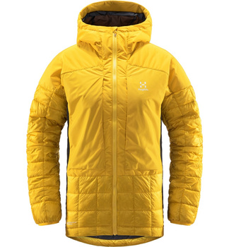 Nordic Mimic Hood Women, Pumpkin Yellow/True Black