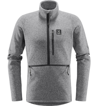 Risberg 1/2 zip Men, Concrete