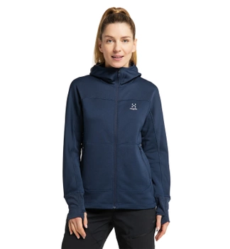 Betula Hood Women, Tarn Blue