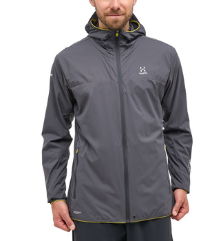 L.I.M Tempo Trail Jacket Men, Magnetite